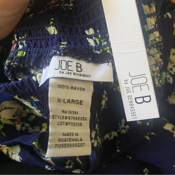 NEW Joe B Border Print Wide-Leg Soft Pants - Picture 3 of 7
